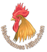 Logo Wachsames Hähnchen